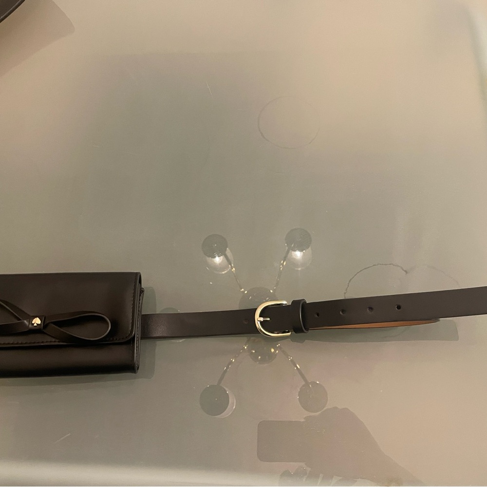 Kate Spade Black Belt Bag crossbody